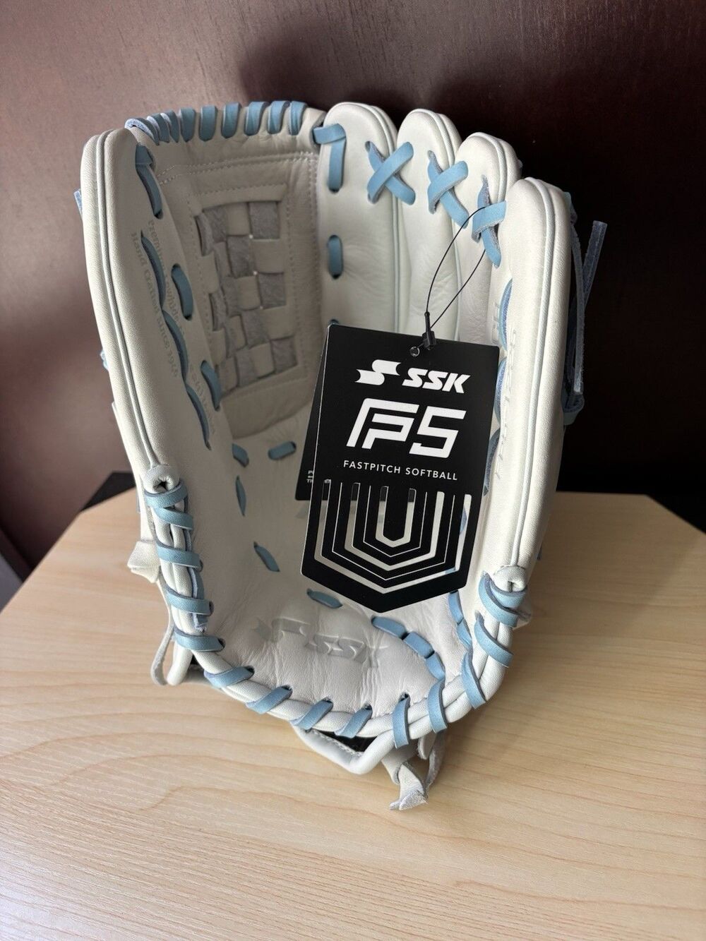 SSK FS FP5 12.25” Fastpitch Softball LEFT Glove White Blue FP5-1225WHTCOL10 NEW